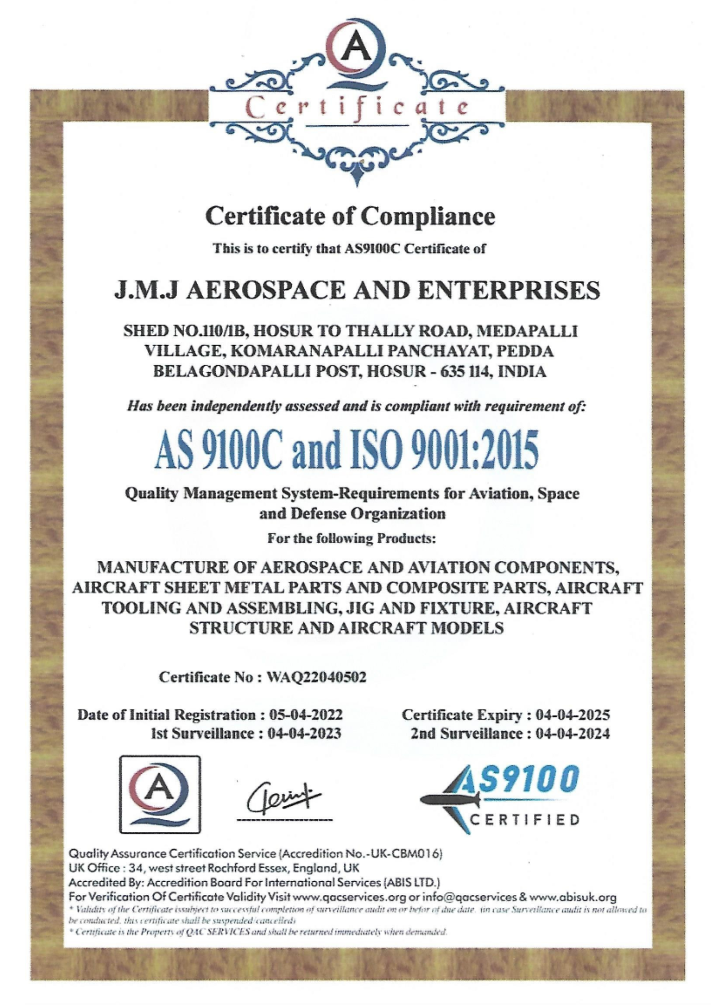 JMJ Aerospace